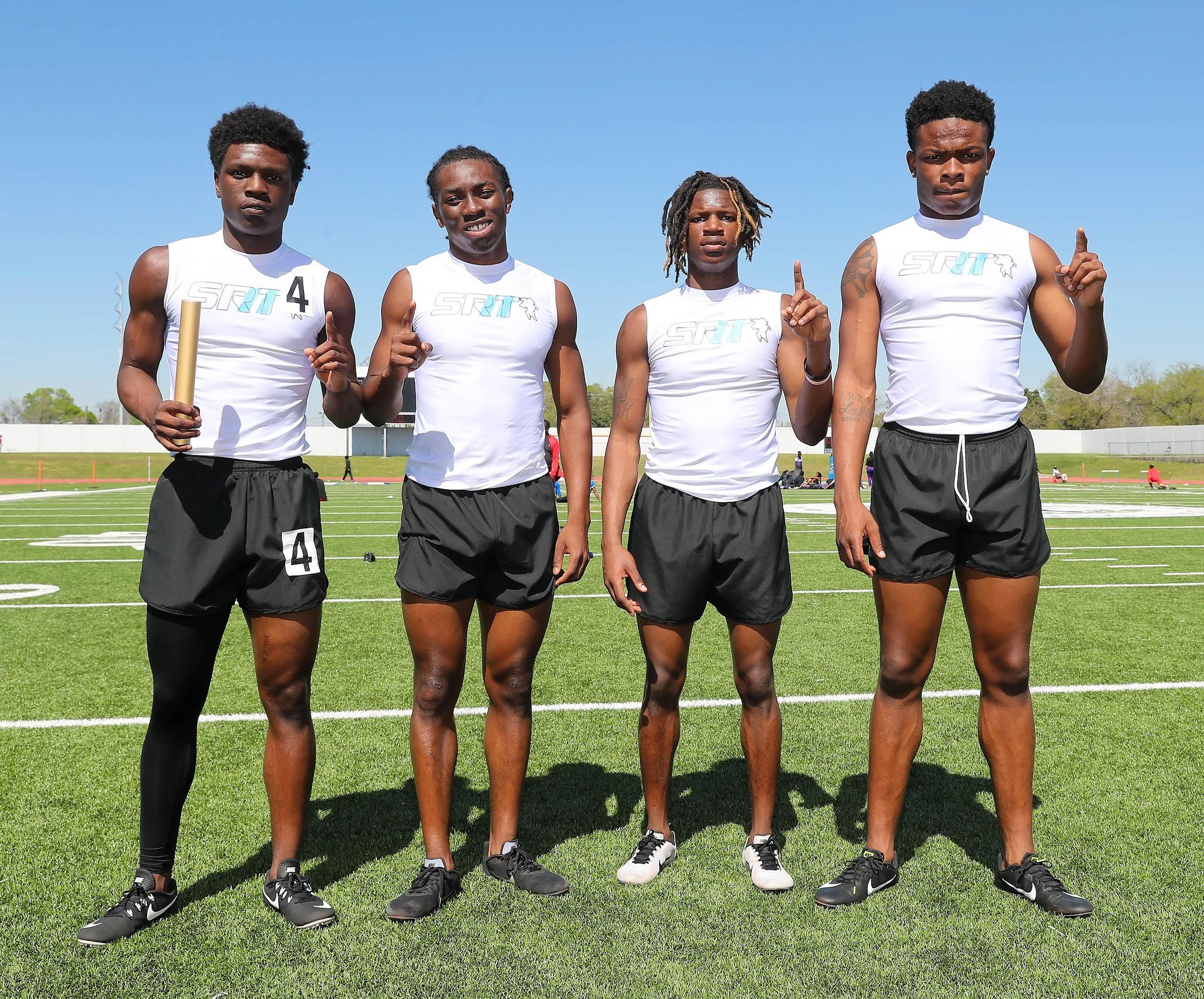 terling Raiders 4x100 Relay team (Tyler Tillman, Garett Green, Dekell Minor and Jeremiah Malbroue)