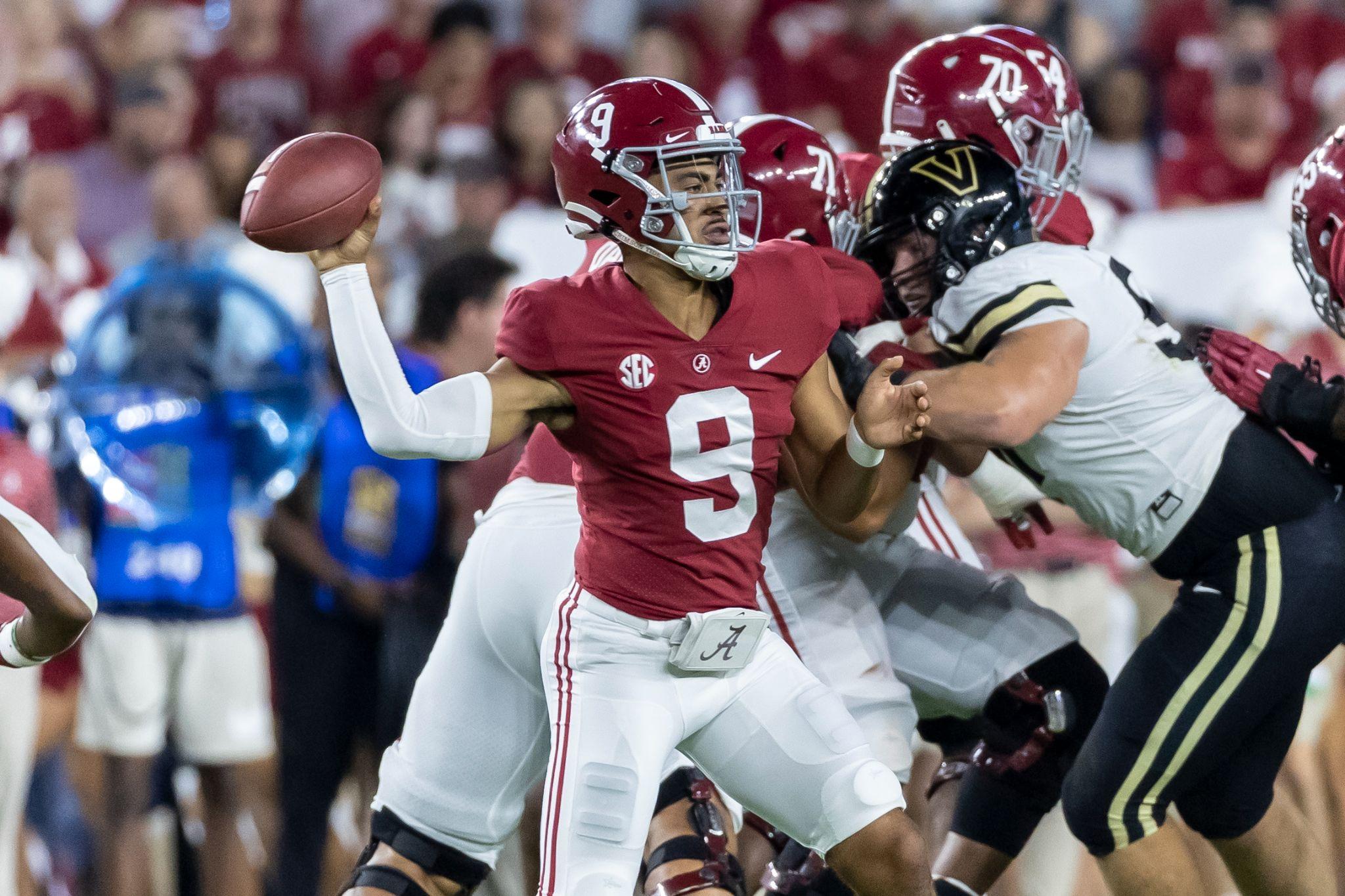 Alabama quarterback Bryce Young
