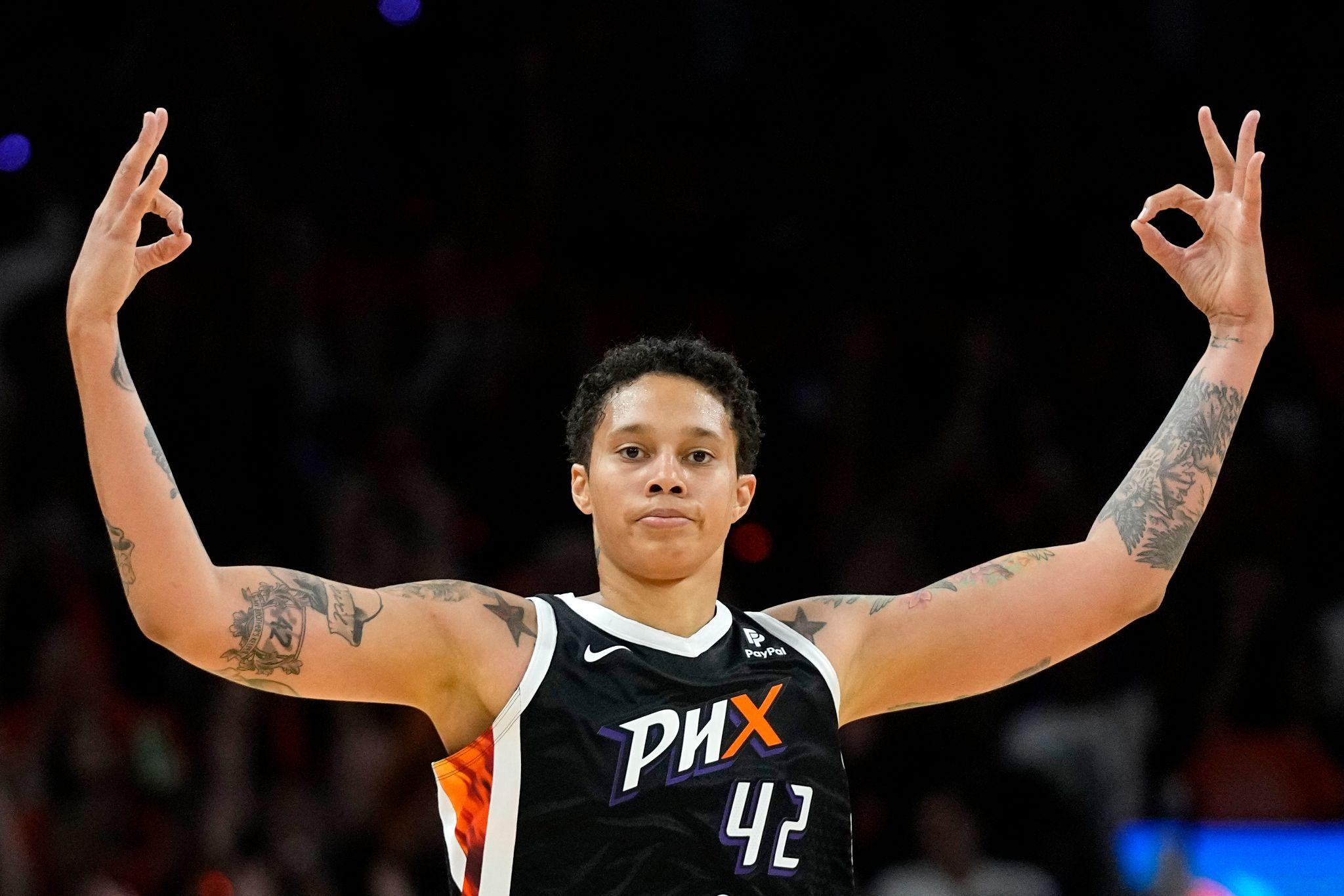Brittney Griner has made her return to the WNBA after missing all of last season while sitting in a Russian prison on drug charges.