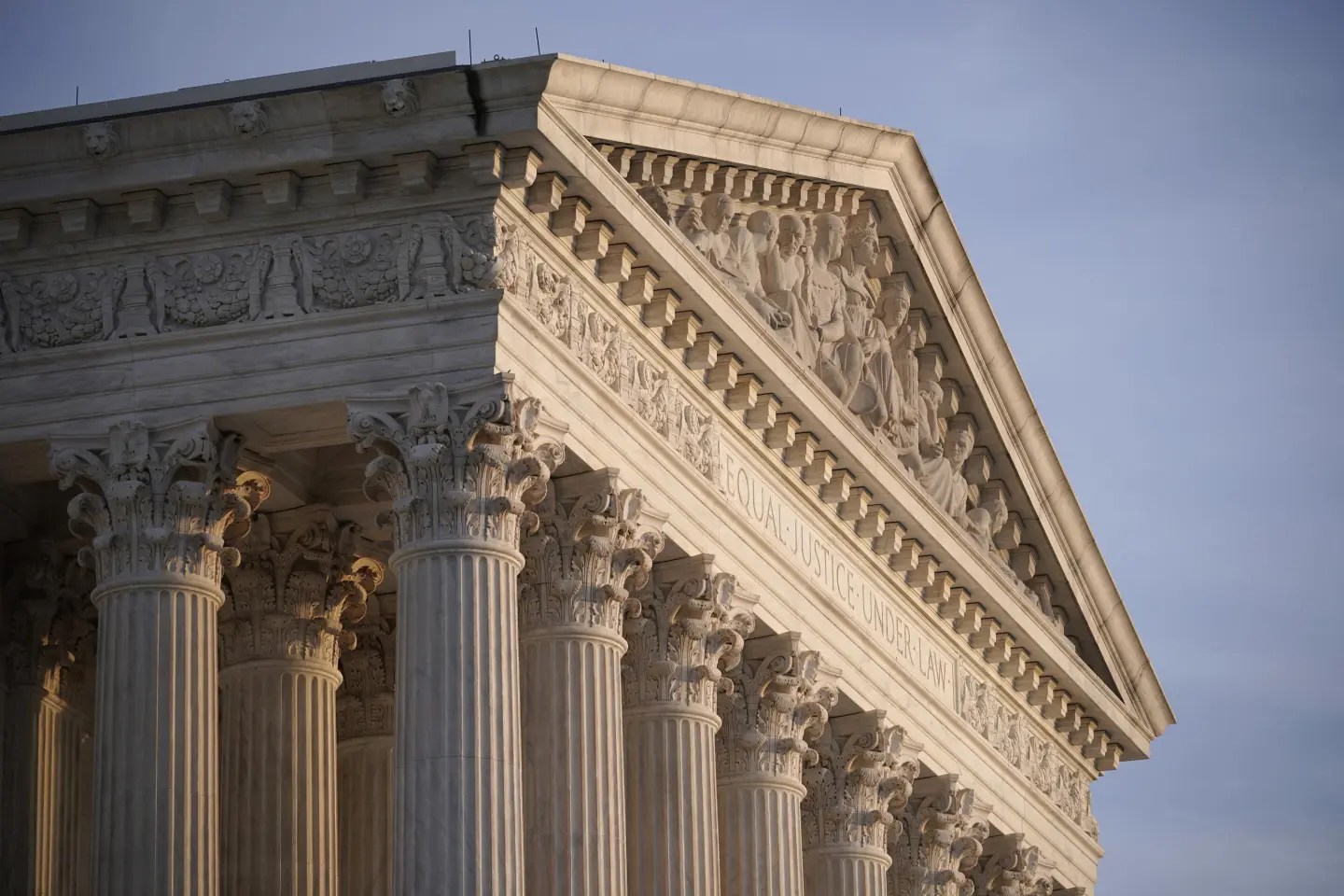 The U.S. Supreme Court building.