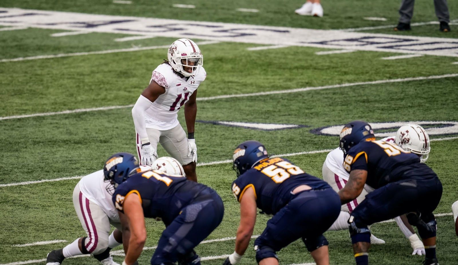 Middle linebacker Jacob Williams is the Tigers’ leader in tackle and leader on the field this season.