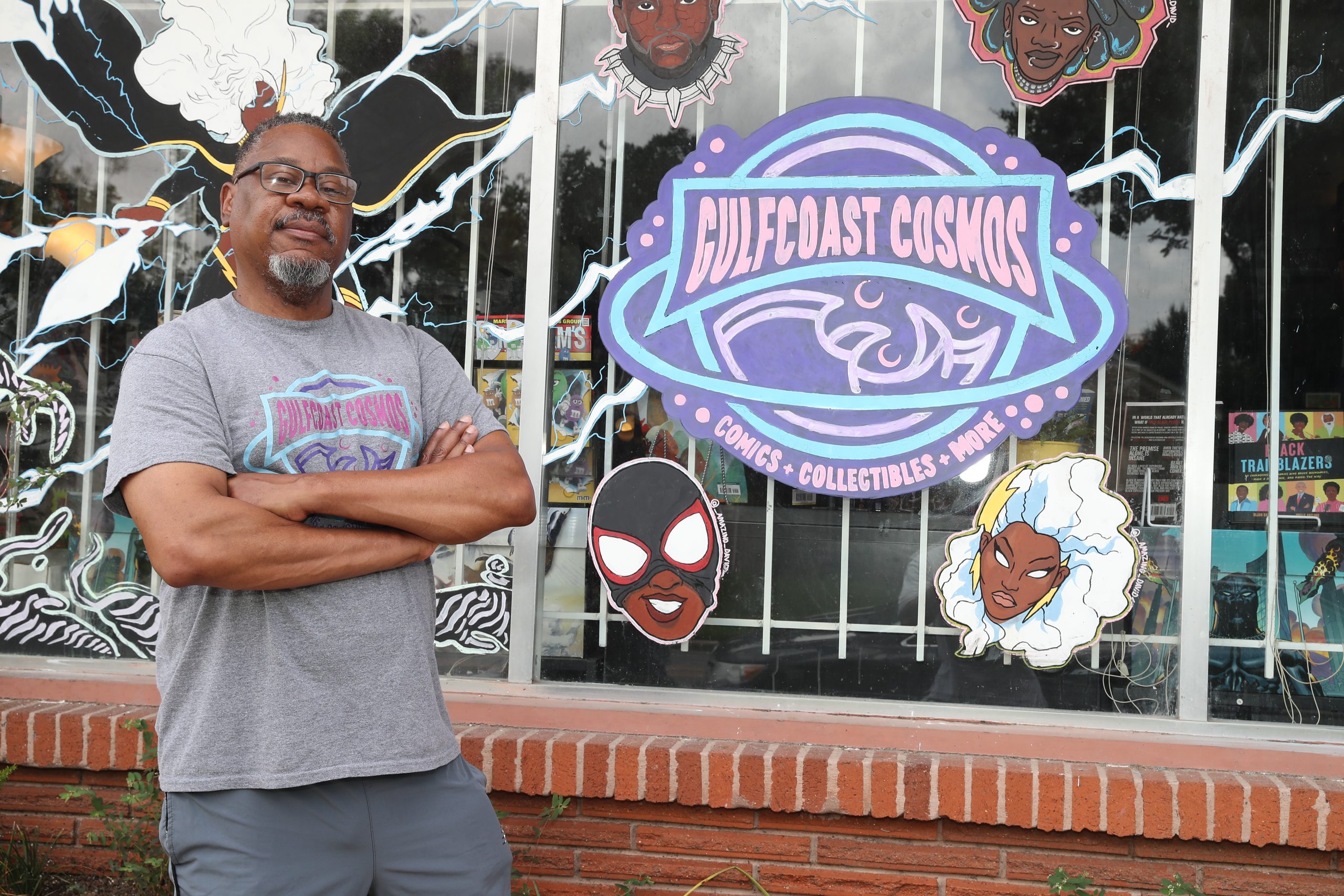 Byron Canady runs Texas only Black-owned comic store