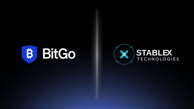 StableX Partners With BitGo to Secure $100M DeFi Treasury