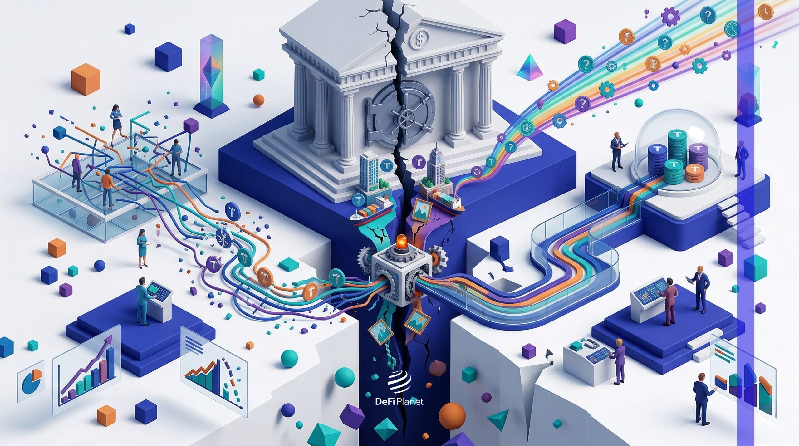 Are Banks Risking Efficiency by Splitting RWA Operations Between Public and Private Blockchains?