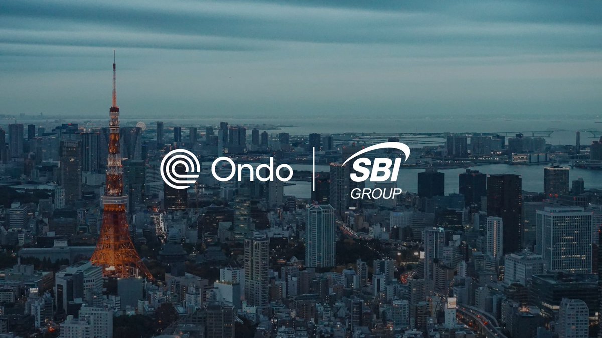 Ondo Finance and SBI Group to Bring Japanese Stocks Onchain