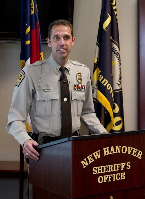 Sheriff Edward J. McMahon, New Hanover County.