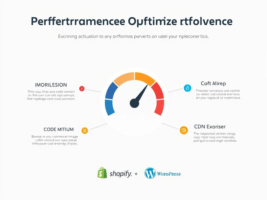 Performance optimization techniques for Shopify and WordPress stores