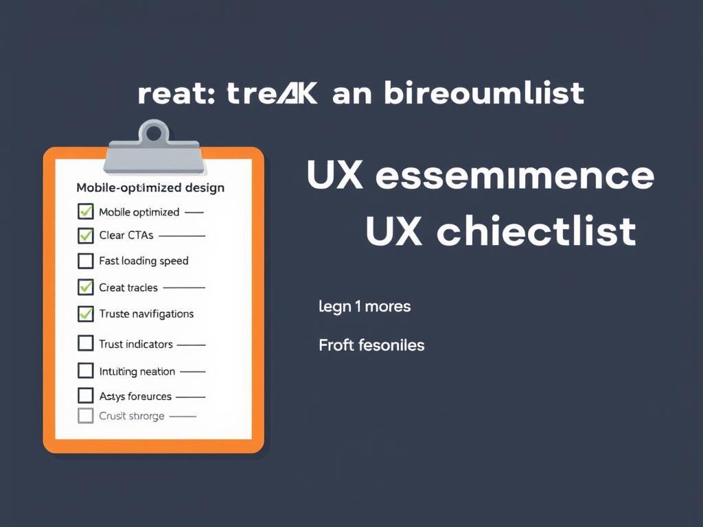 Visual checklist of essential UX elements for high-converting ecommerce stores