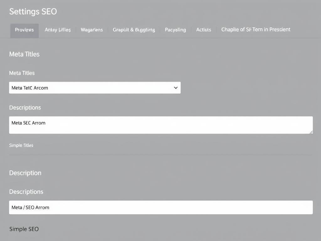 Webflow SEO settings showing basic optimization options