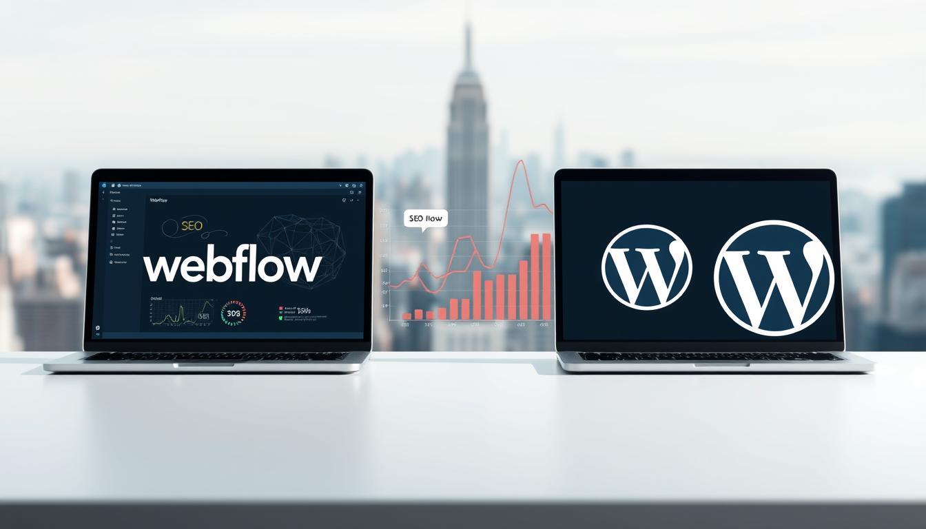 webflow vs wordpress seo comparison