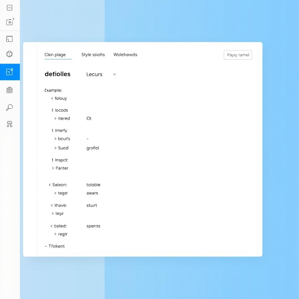 Example of clean class naming structure in Webflow