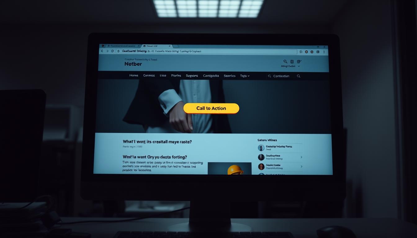 web design mistakes to avoid with call-to-action placement