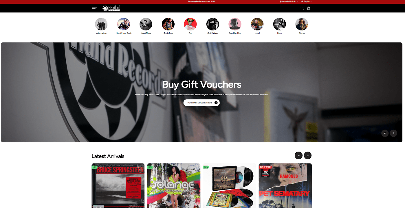Defyn’s Shopify Case Study: How We Helped Heartland Records Increase Sales by 240%