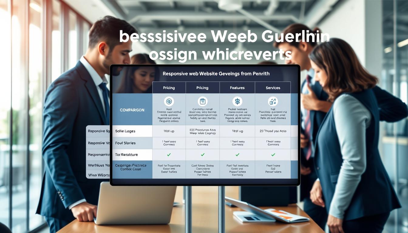 responsive website development services comparison