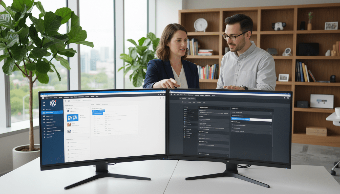 CMS Comparison User Interface