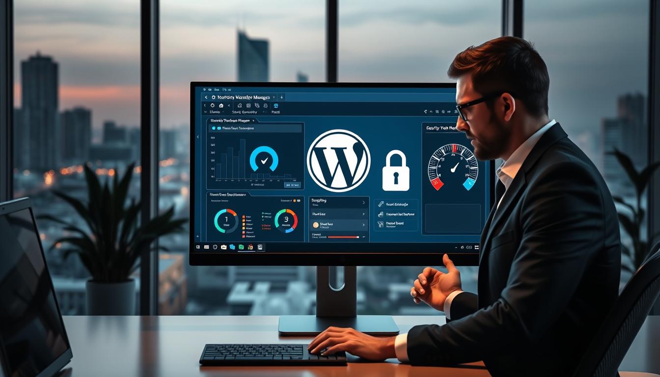 Security considerations for a browser-based WordPress manager