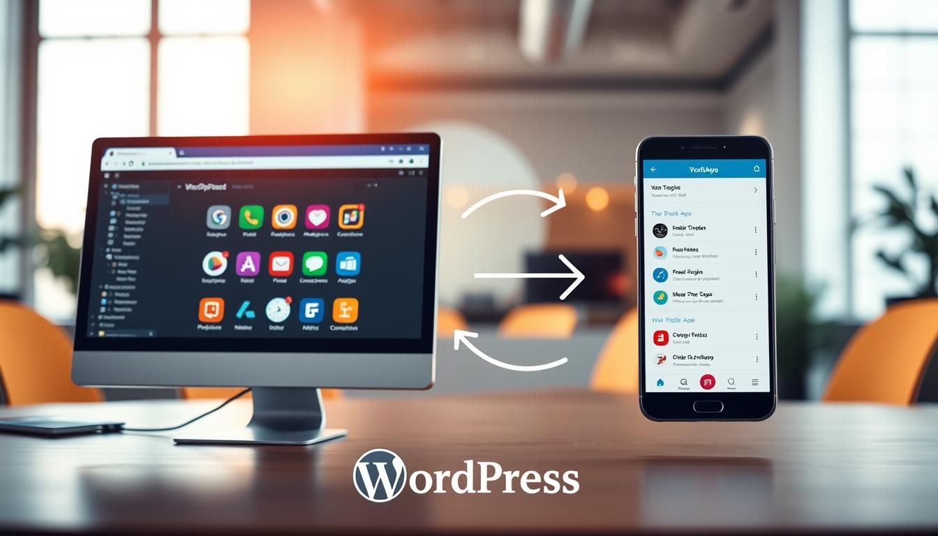 browser add-on for wordpress compared with mobile app workflows