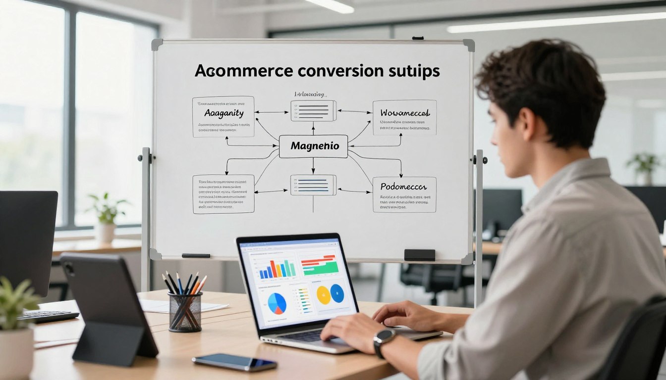 Ecommerce Conversion setup for Shopify/Magento/Woocommerce