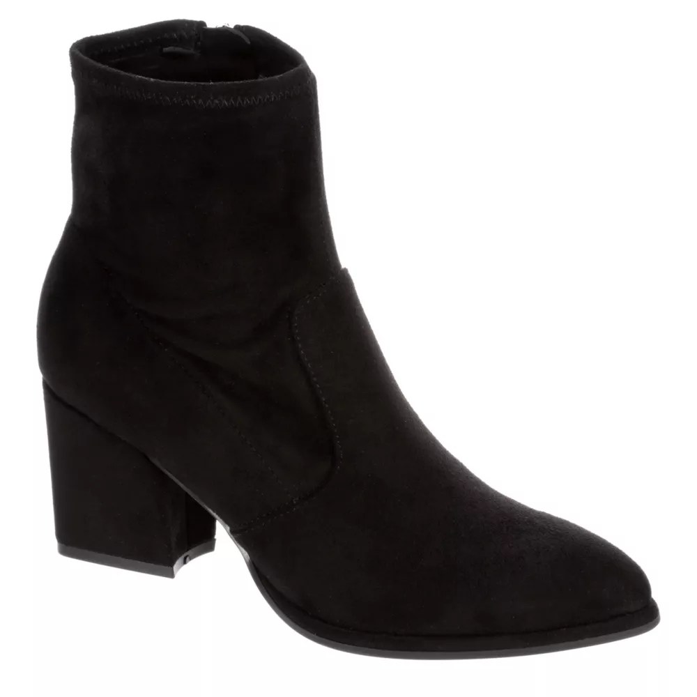 Black Marc Fisher Womens Leave Dress Ankle Boot Boots Off Broadway Shoes