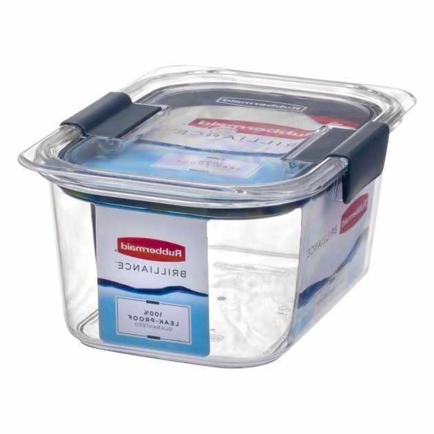 You get the chance to take a more personalized approach to providing the food that your friend and pet gets to eat every day. Rubbermaid Brilliance Food Storage Container Large 9.6 Cup Clear - Storage Designs