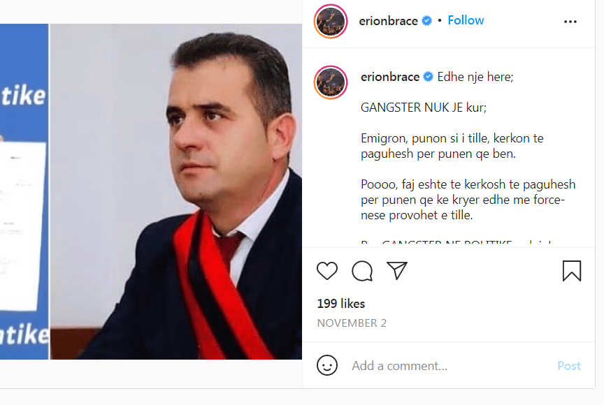 Deputeti Braçe sulmon dekriminalizimin: Amnisti për gangsterët politikë