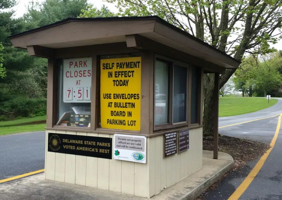 Delaware State Park Entry Fees Will Increase In 2026 Delaware LIVE News Fee Booth 979x695 
