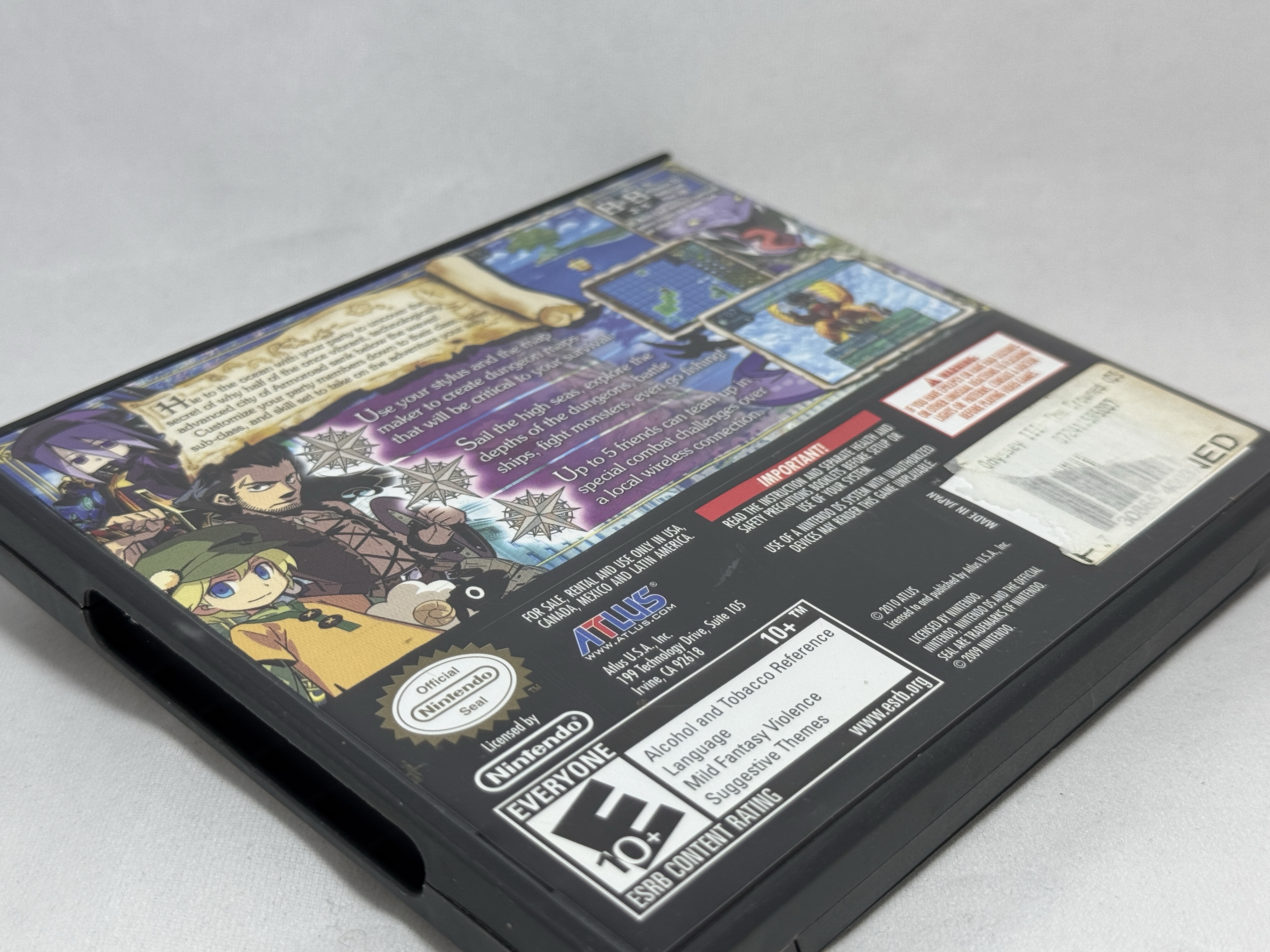 DS - NTSC-U - Etrian Odyssey III