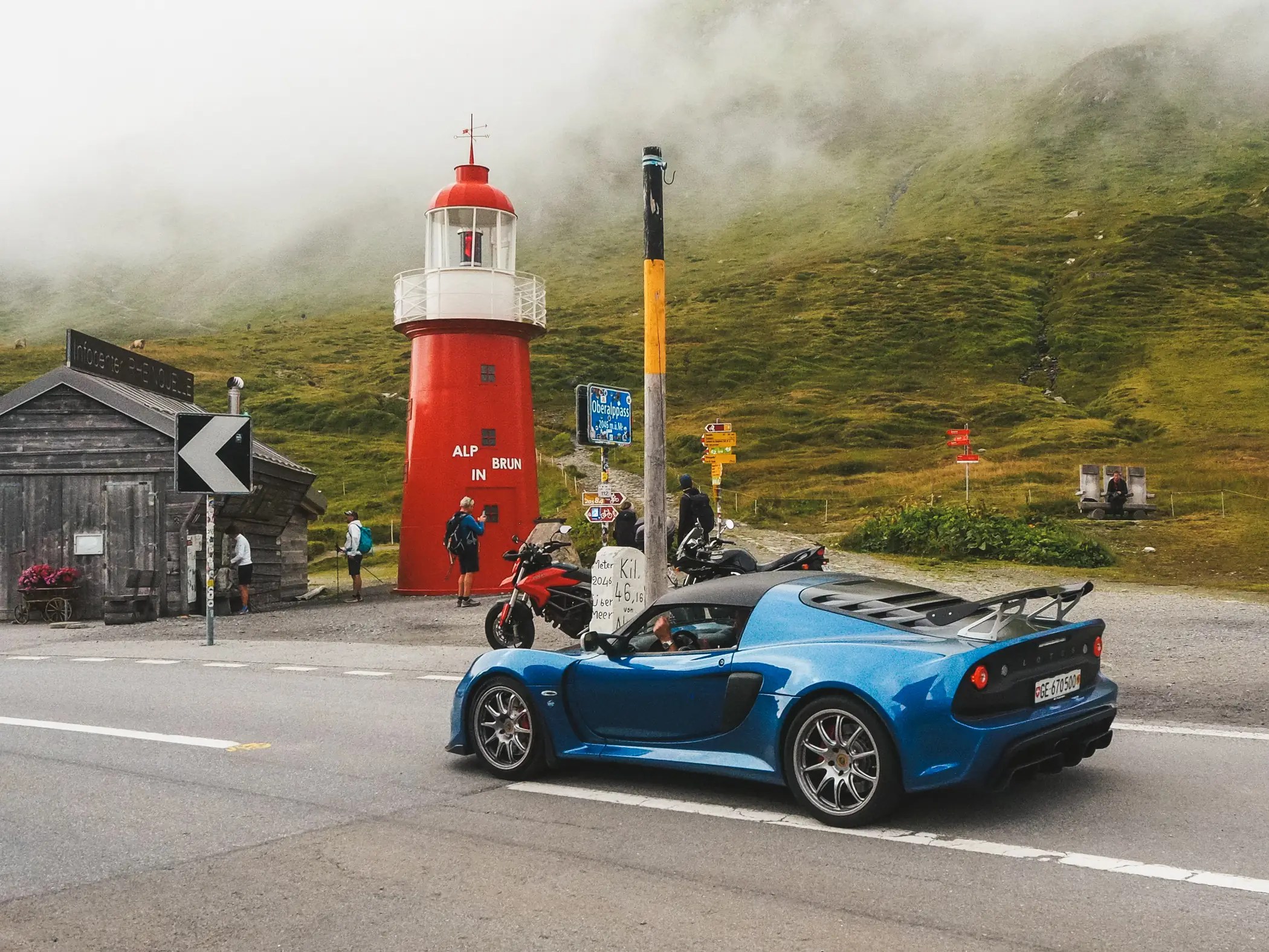delightful driving Swiss pass tour