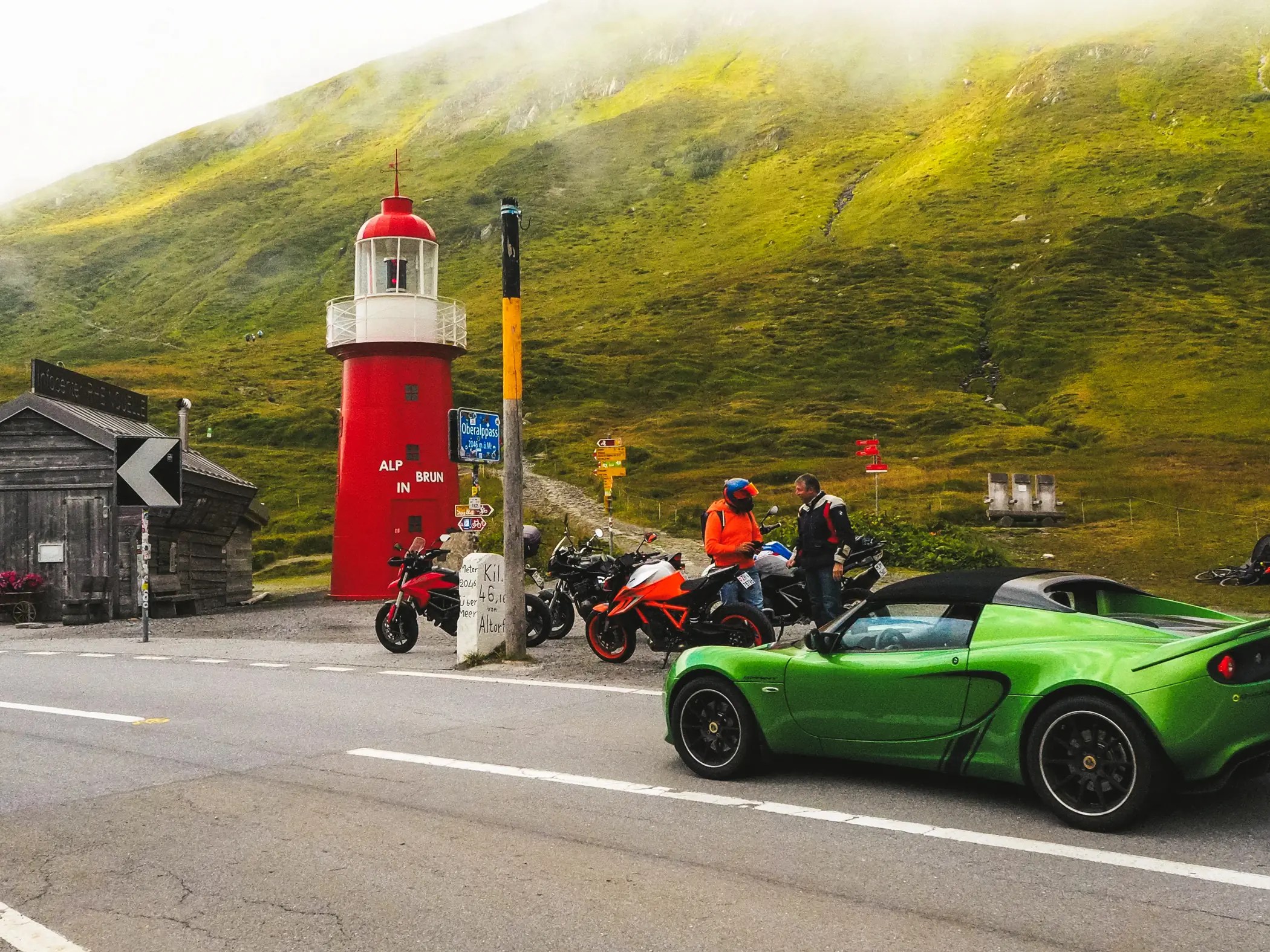 delightful driving Swiss pass tour