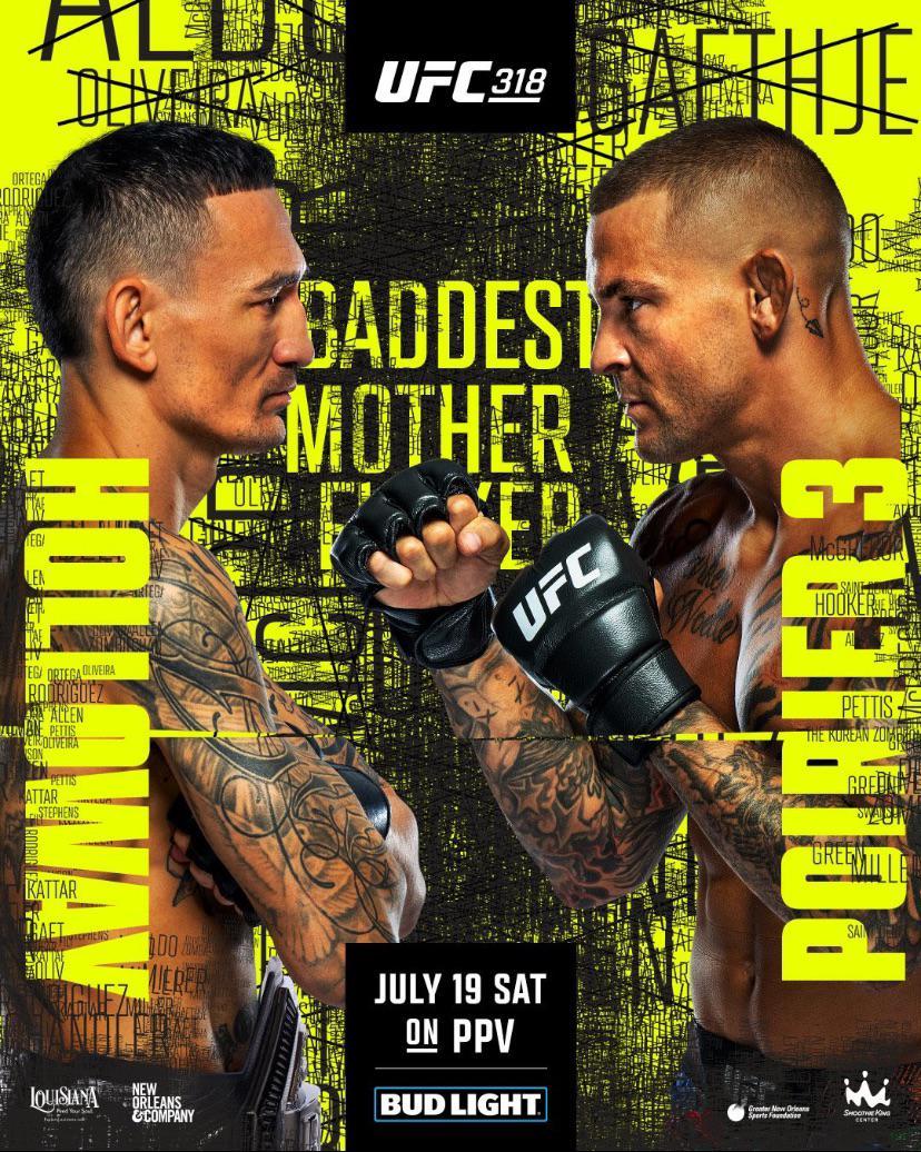 UFC 318: Holloway vs. Poirier 3