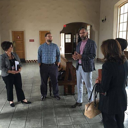 Touring Tropico Transit Oriented District with Metro Staff