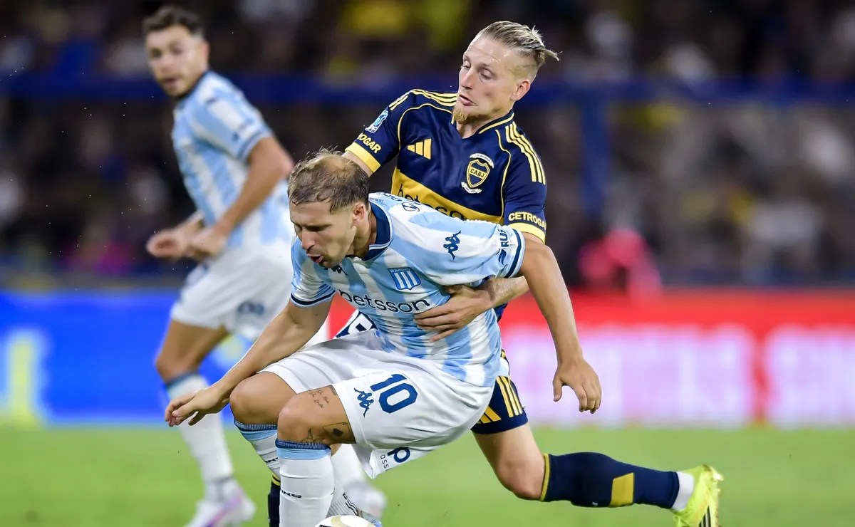 Boca Juniors y Racing Club se enfrentan en el Cilindro de Avellaneda por el Torneo Clausura 2026