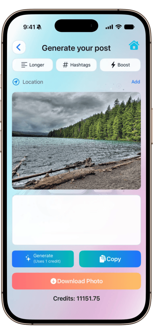 Generate your post