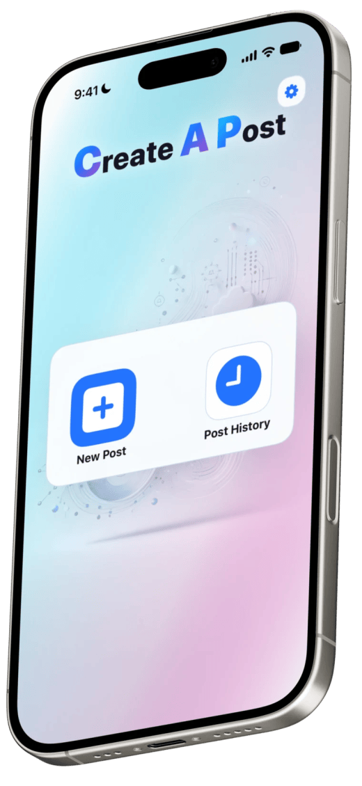 Home screen