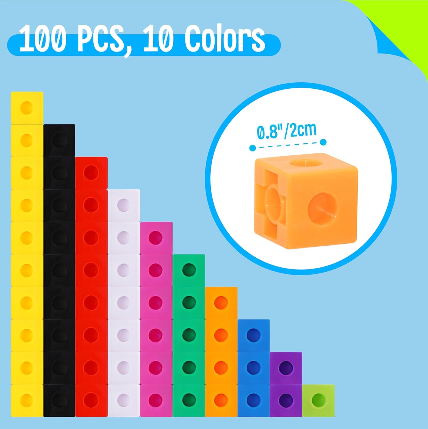 Math Linking Cubes