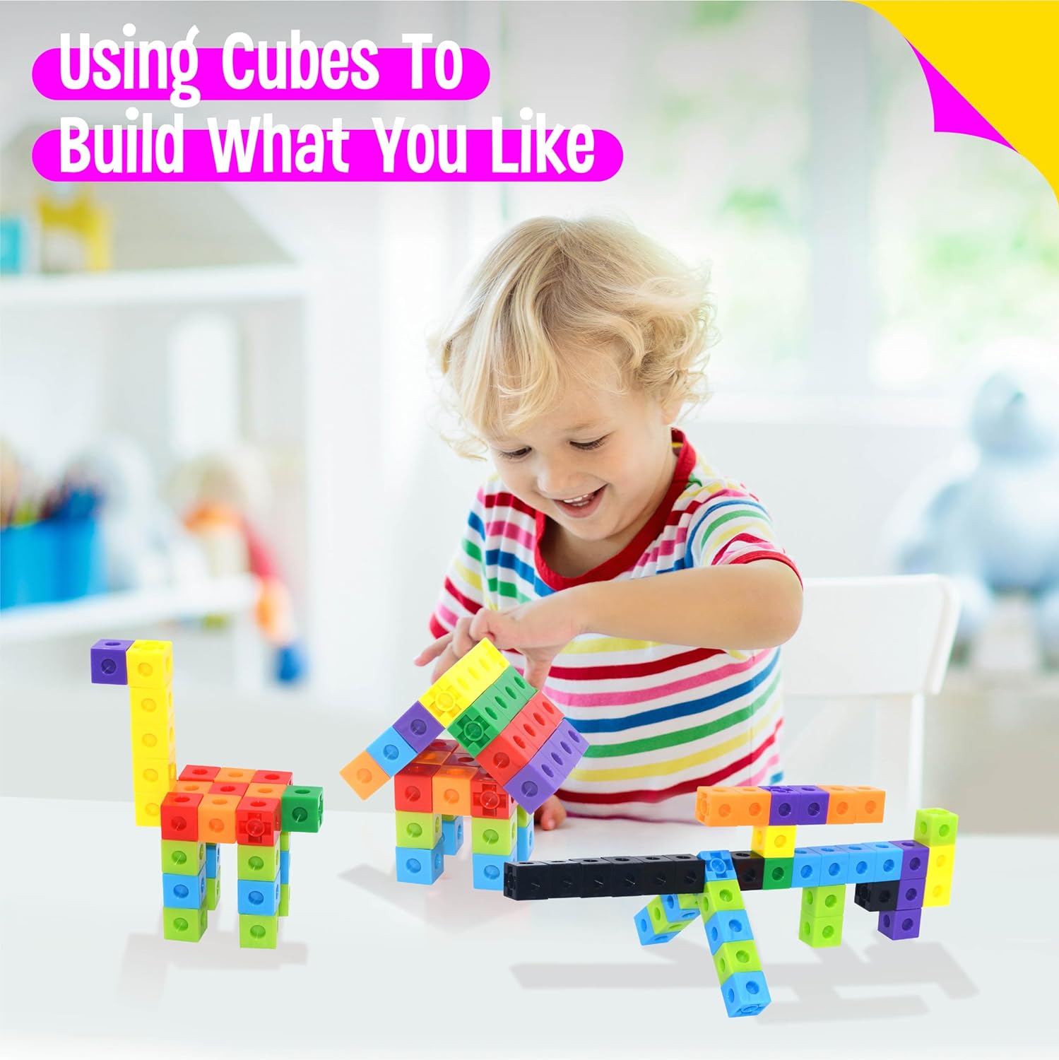 Math Linking Cubes