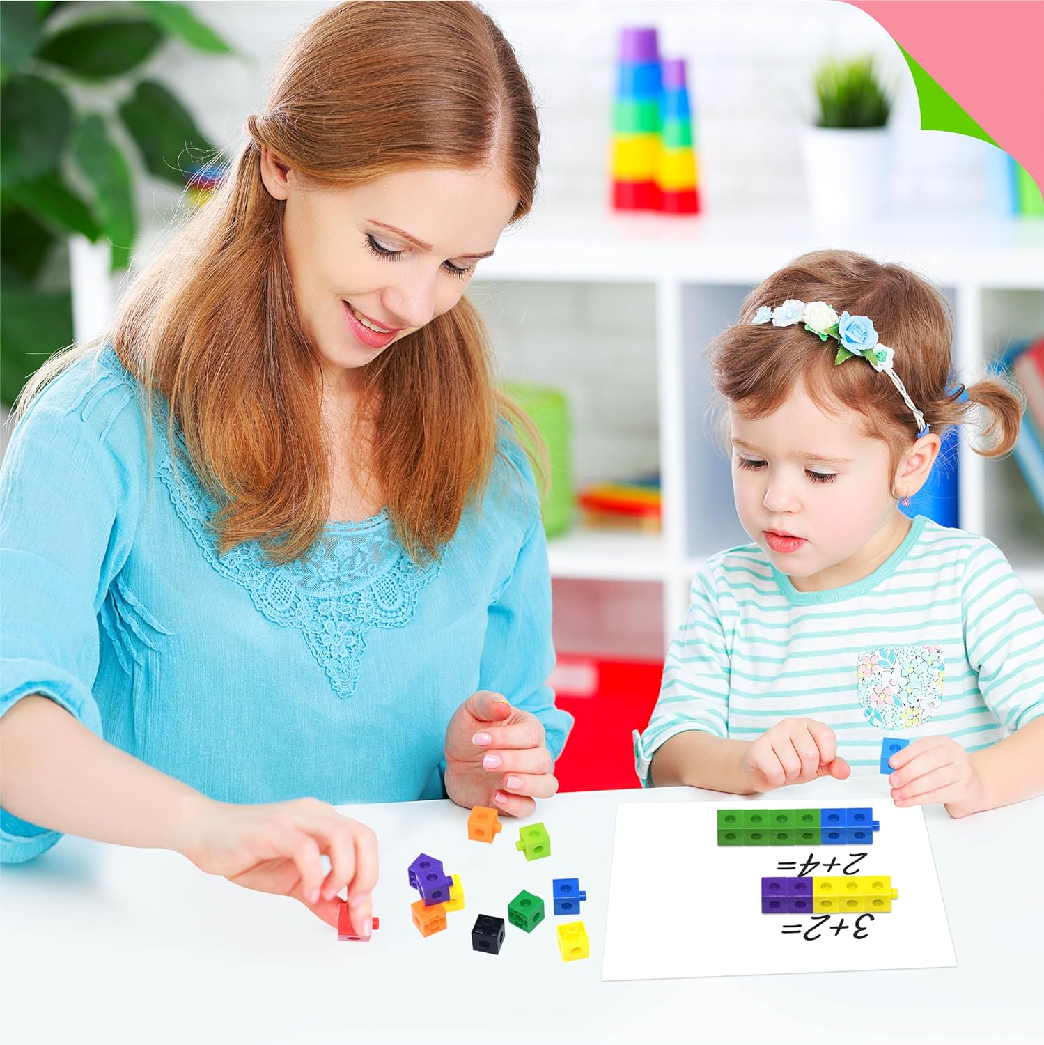 Math Linking Cubes