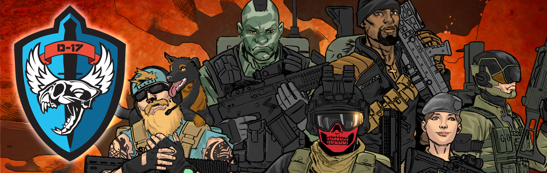 Factions Delta-17 - Delta-17 Toys