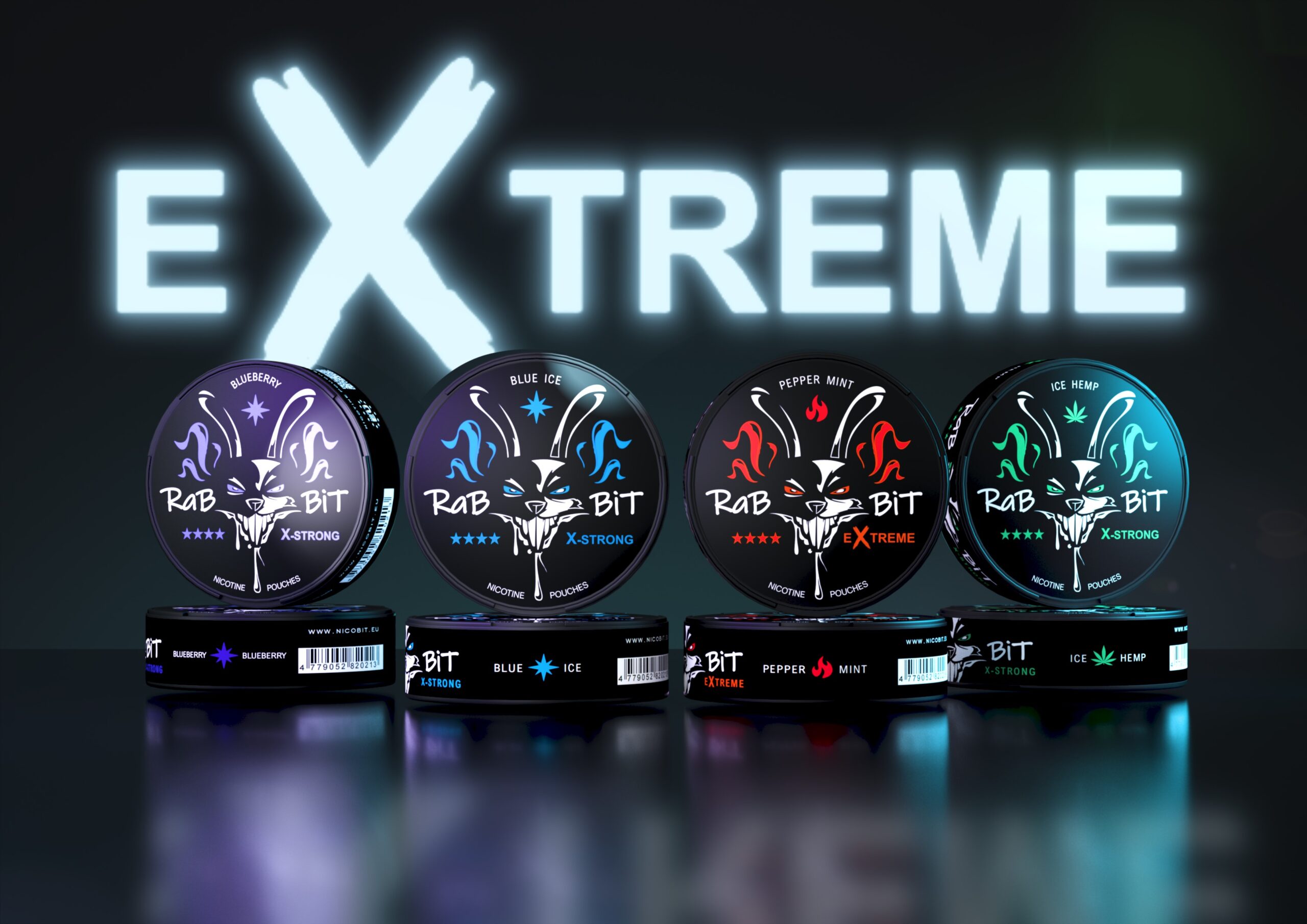 Nicotine Pouches Rabbit Blueberry Delta Baco Distributor