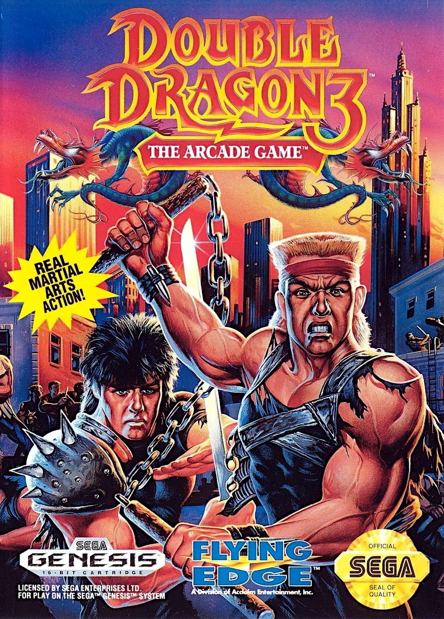 Double Dragon 3 - The Arcade Game USA- Europe for delta emulator