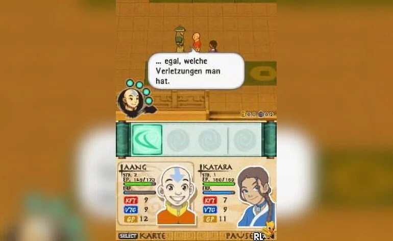 AvatarDer Herr der ElementeDie Erde Brennt Germany for delta emulator