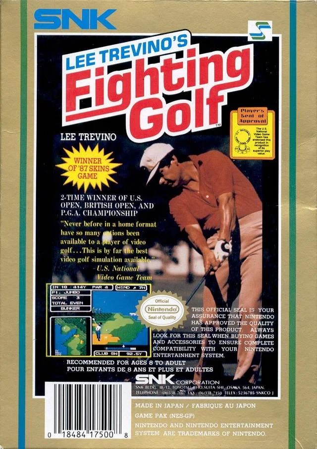 Lee Trevinos Fighting Golf for delta emulator