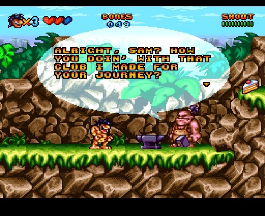 Prehistorik Man for delta emulator