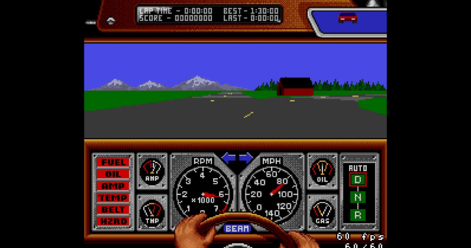 Race Drivin for delta emulator