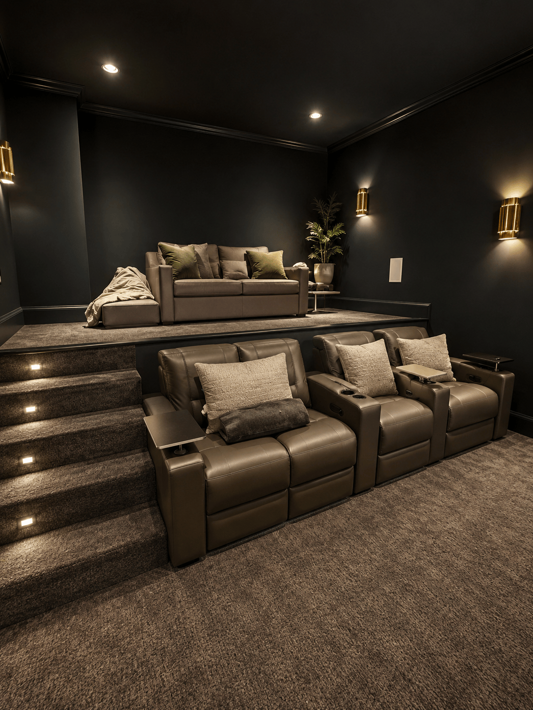 Houston Heights – home theater