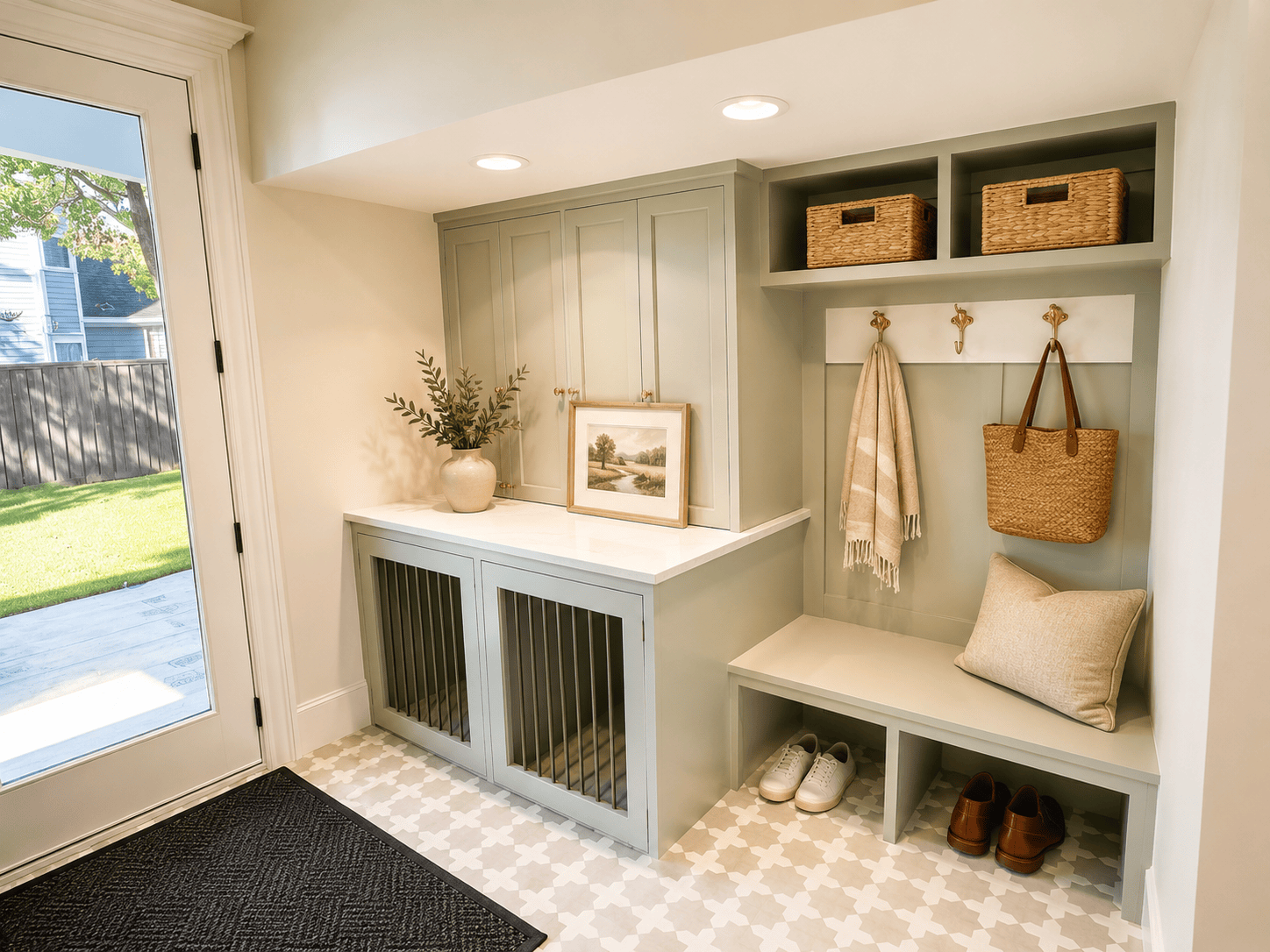 Houston Heights – mudroom