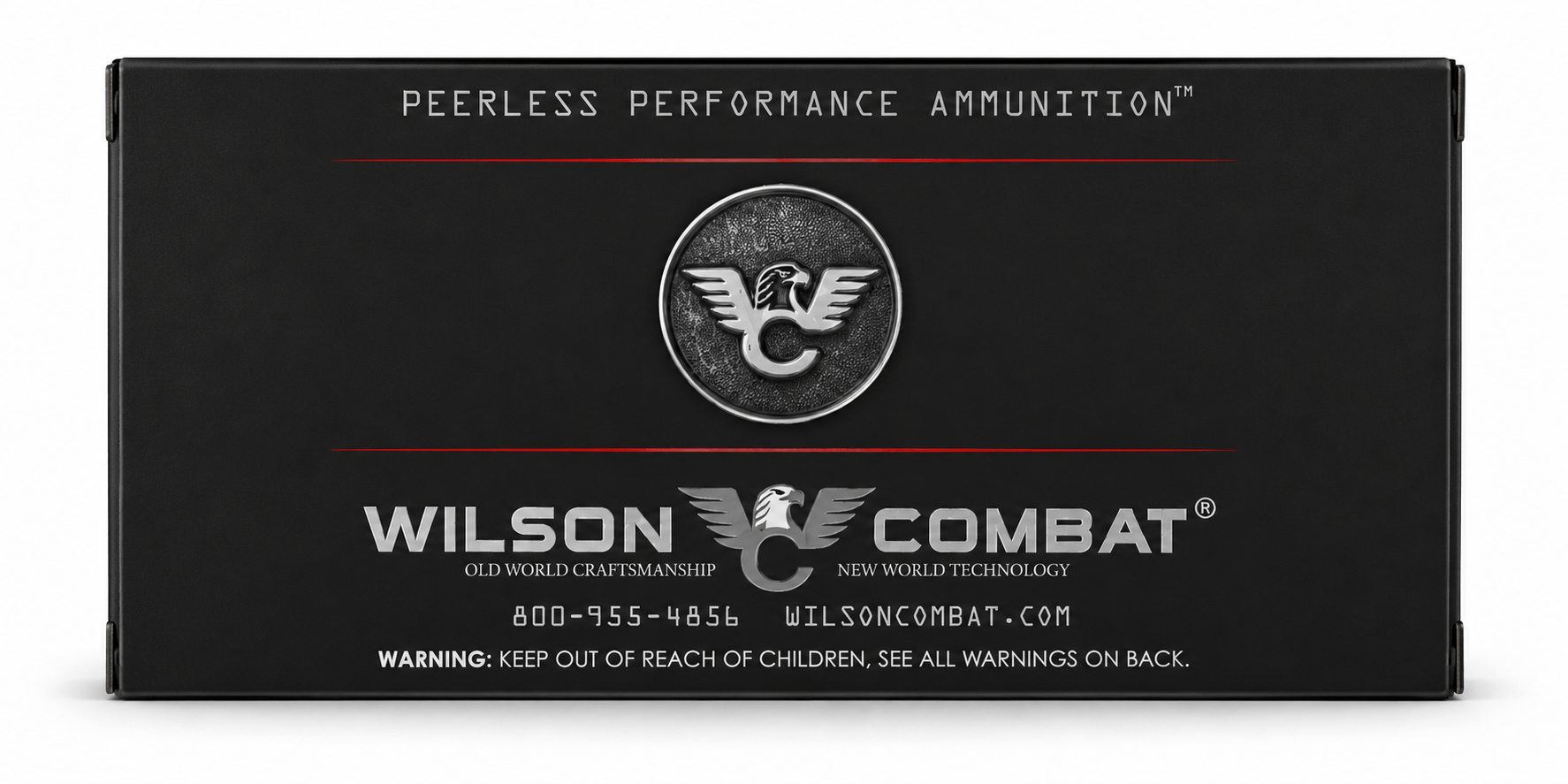 Wilson Combat TTSX 6.8mm Remington SPC 95 Grain Brass Cased Pistol Ammunition, 20 Round