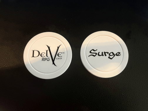 Delve RPG: Surge Token (limited version 1)