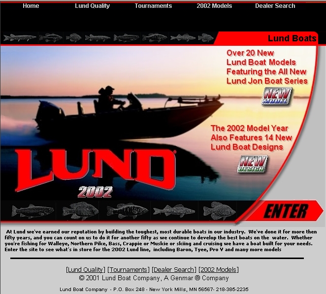 Home Page Lund Boats Site