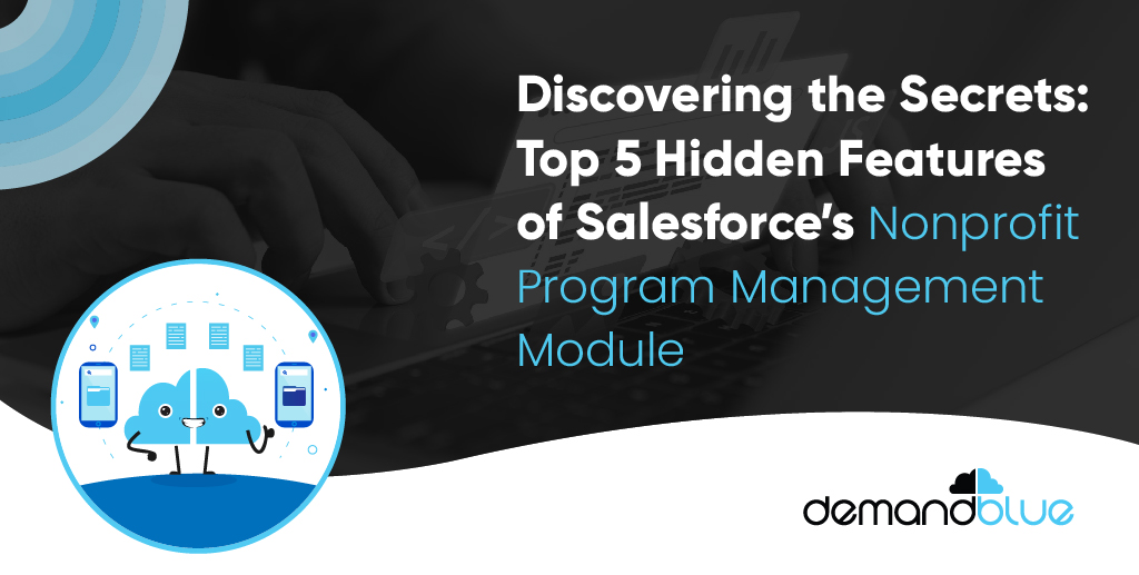 Top five hidden features that you must leverage from Salesforce’s Nonprofit Program Management Module (PMM)